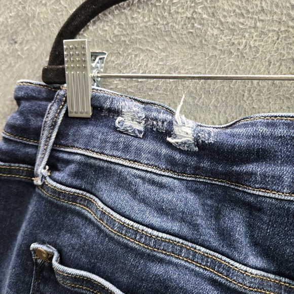 Judy Blue Women Jeans 18W Denim Wide-Leg JB82593DK-PL  Distressed - Picture 15 of 16